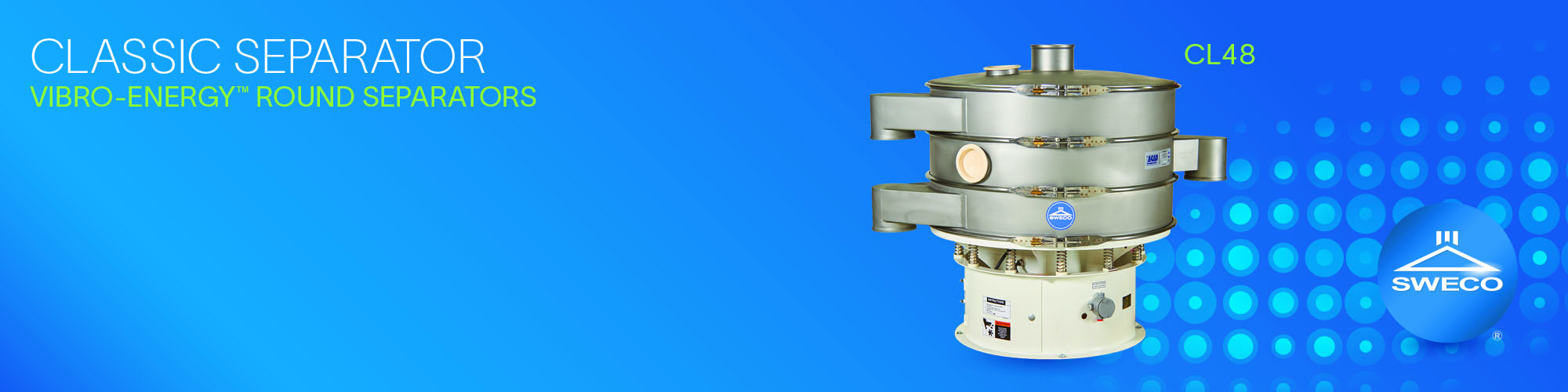 SWECO Round And Rectangular Vibratory Separation Equipment Gyratory SWECO Round And Rectangular Vibratory Separation Equipment Gyratory